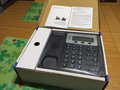Grandstream GXP1620を利用して基本料０円で固定電話運用（ブラステル